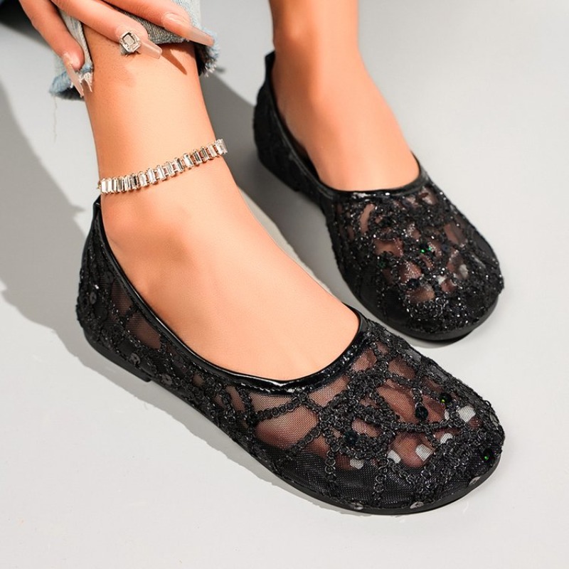 Women'S Fashion Shoes - New Mesh Lazy Comfortable Single Shoe