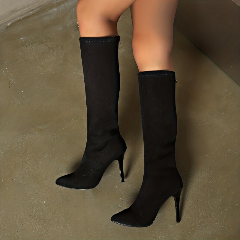 Women's Fashion Boots	Pointed  - đánh giá và giá Women'S Fashion Knee High Boots