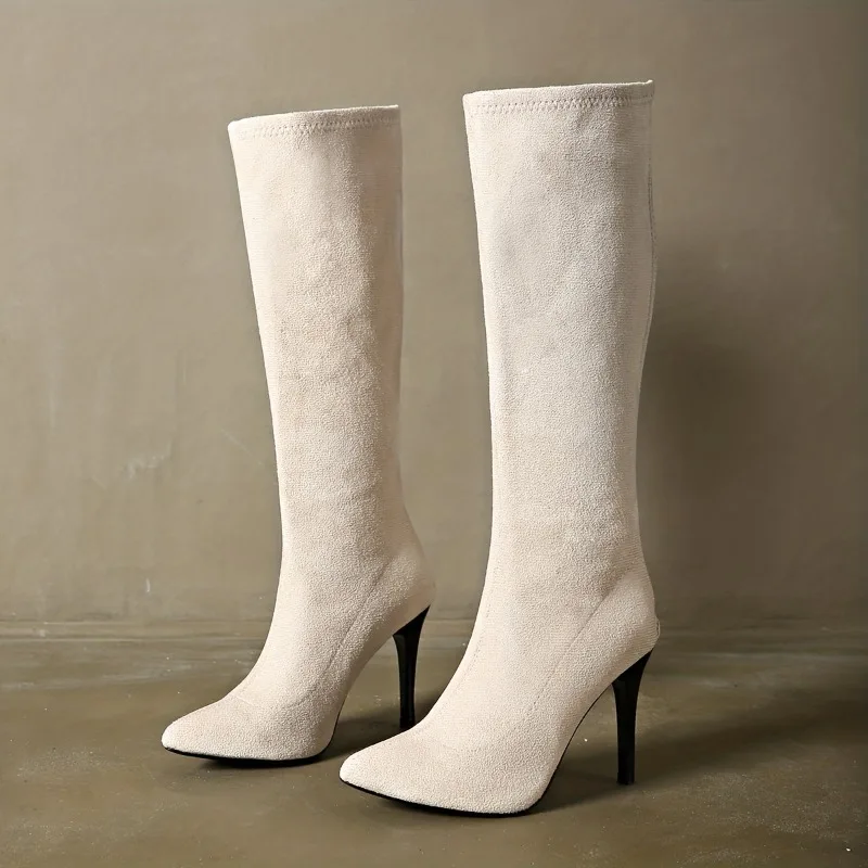 Women's Fashion Boots	Pointed  - đánh giá và giá Women'S Fashion Knee High Boots