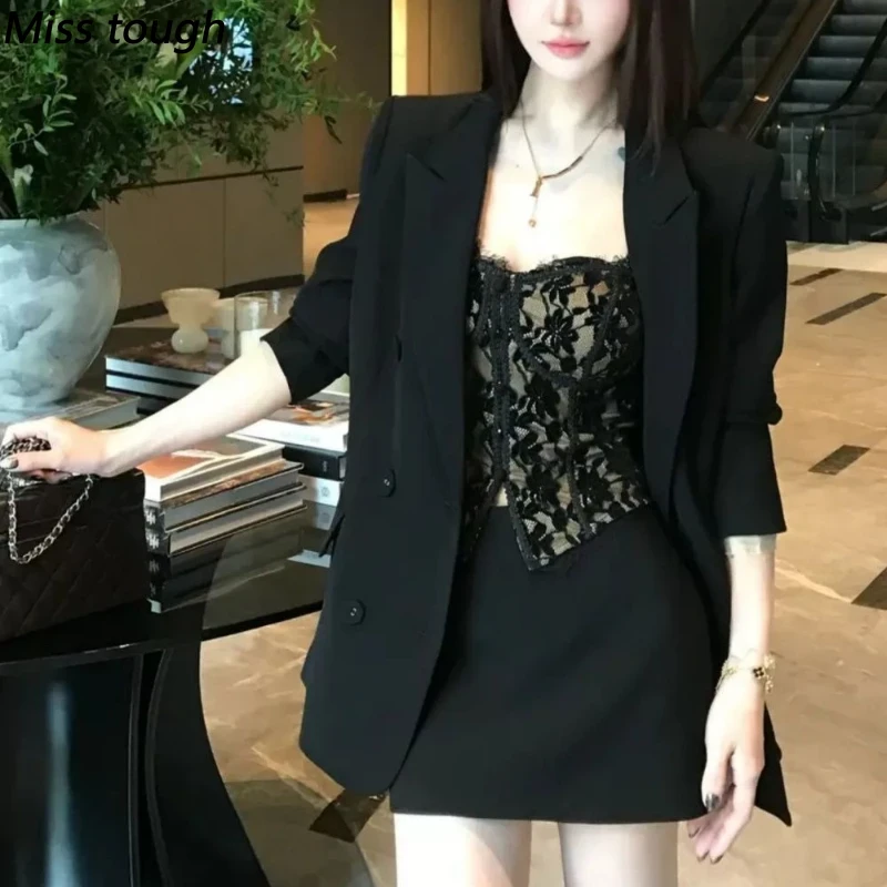 Elegant Vintage 3 Piece Set Wo - đánh giá và giá Lace Trim Cami