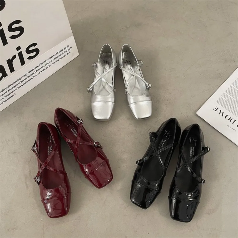 Medium Heeled Shoes Retro Mary - đánh giá và giá Women'S Fashion Shoes