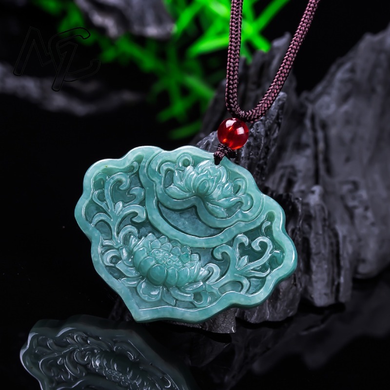 Real Burmese A Emerald Jade Bl - đánh giá và giá Women'S Fashion Jewellery