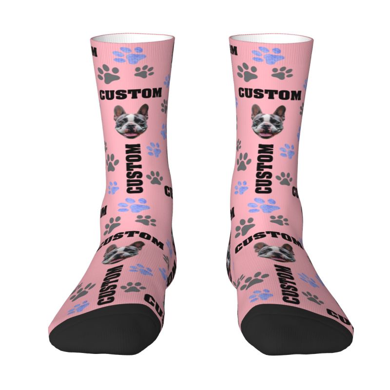 Pet Photo Custom Dress Socks M - đánh giá và giá Women Fashion Dress Names