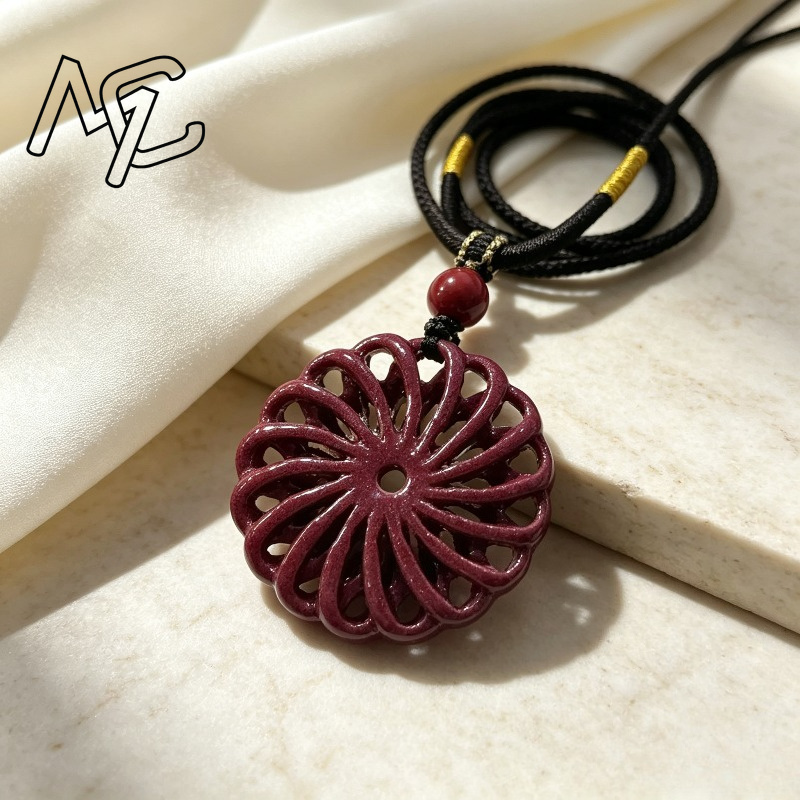 Fashion Red Cinnabar Jade tran - đánh giá và giá Women'S Fashion Jewellery