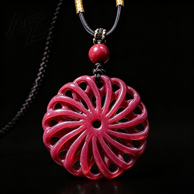 Fashion Red Cinnabar Jade tran - đánh giá và giá Women'S Fashion Jewellery