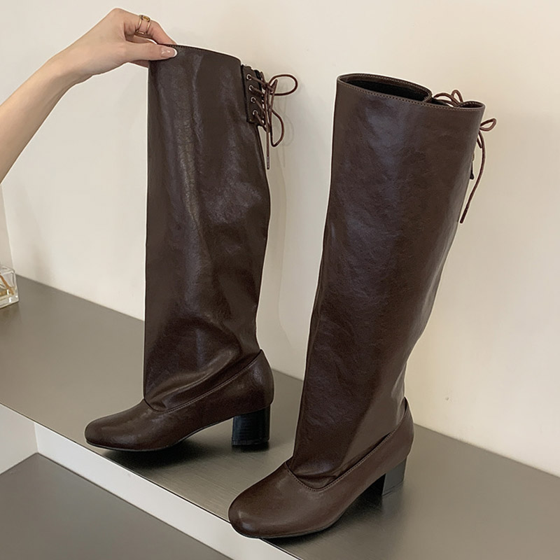 2027 New Winter Fashion Design - đánh giá và giá Women'S Fashion Knee High Boots