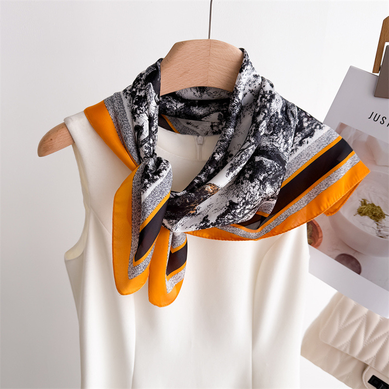 Luxury Jungle Printed Scarves  - đánh giá và giá Women Fashion Necktie