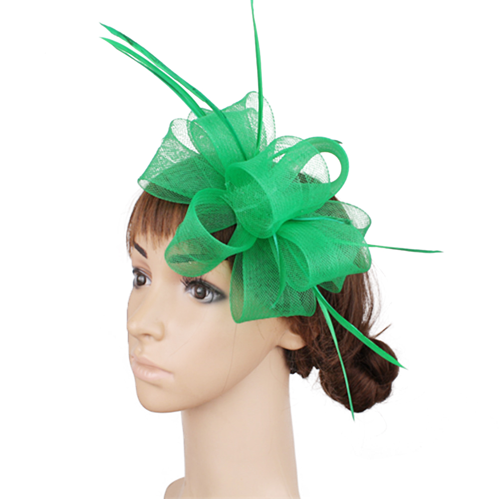 Feathers Ribbon Fascinator Hat - đánh giá và giá Women'S Fashion Kentucky Derby