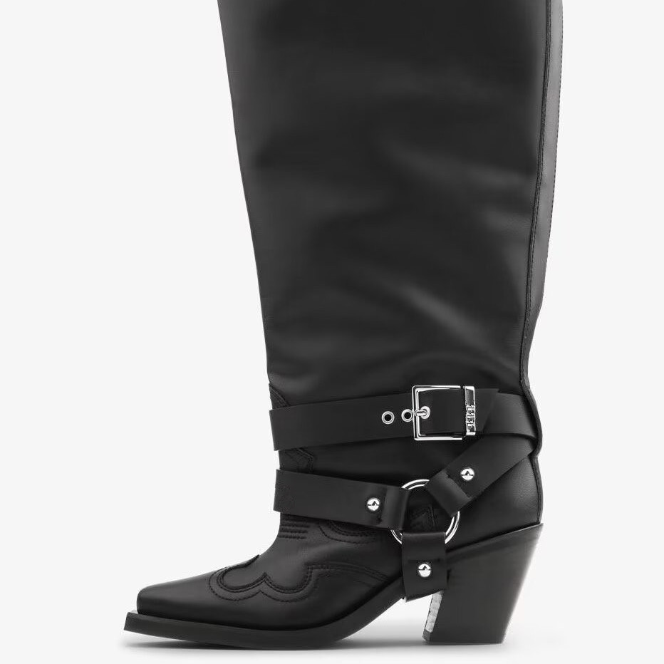 Women's Black Leather Knee Hig - đánh giá và giá Women'S Fashion Knee High Boots