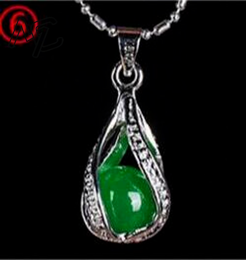 925 Silver Chinese Green Jade  - đánh giá và giá Women'S Fashion Jewellery