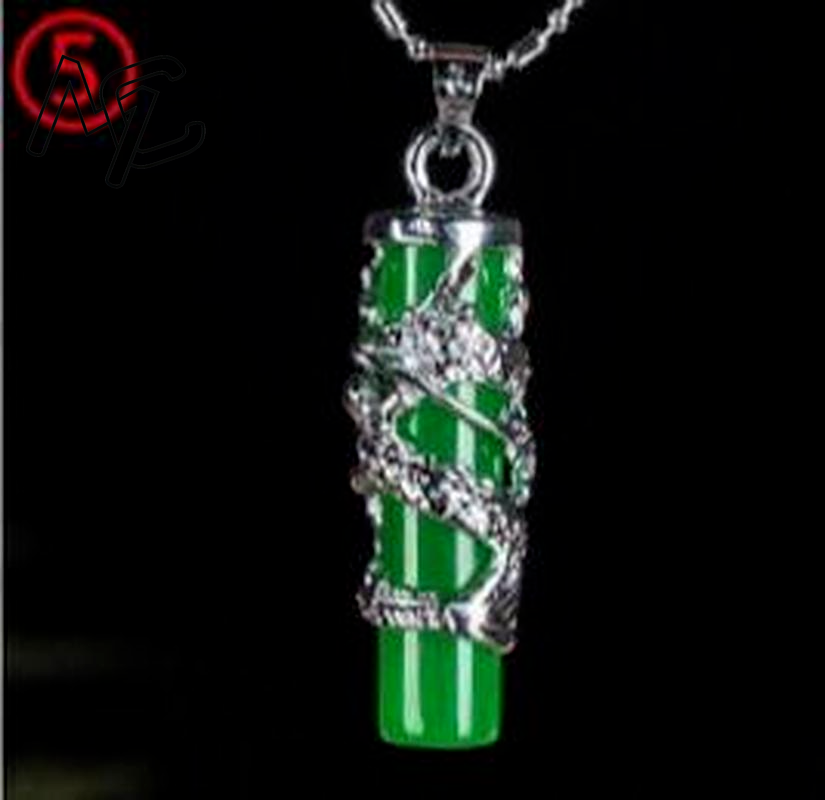 925 Silver Chinese Green Jade  - đánh giá và giá Women'S Fashion Jewellery